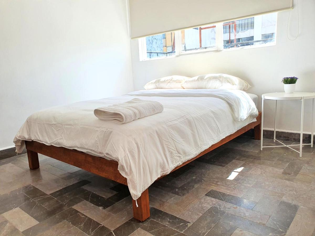 Habitacion Privada En Coliving, Super Ubicacion Mexico-stad Buitenkant foto
