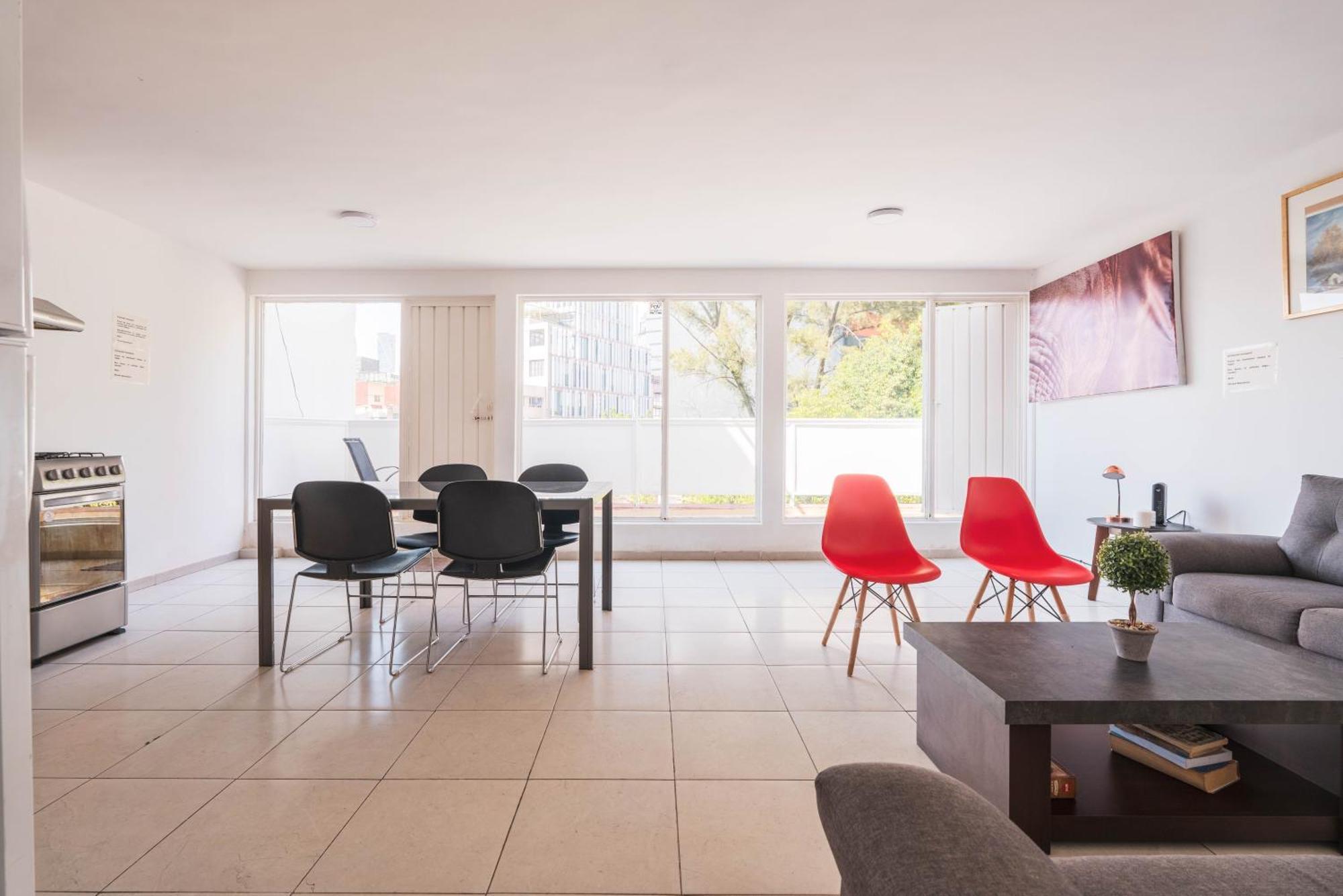 Habitacion Privada En Coliving, Super Ubicacion Mexico-stad Buitenkant foto